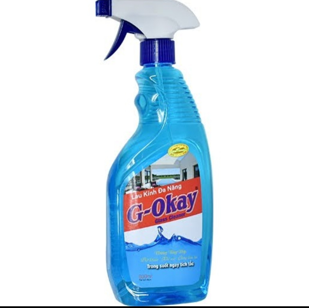 Nước lau kính G-Okay 600ml Gia Phú
