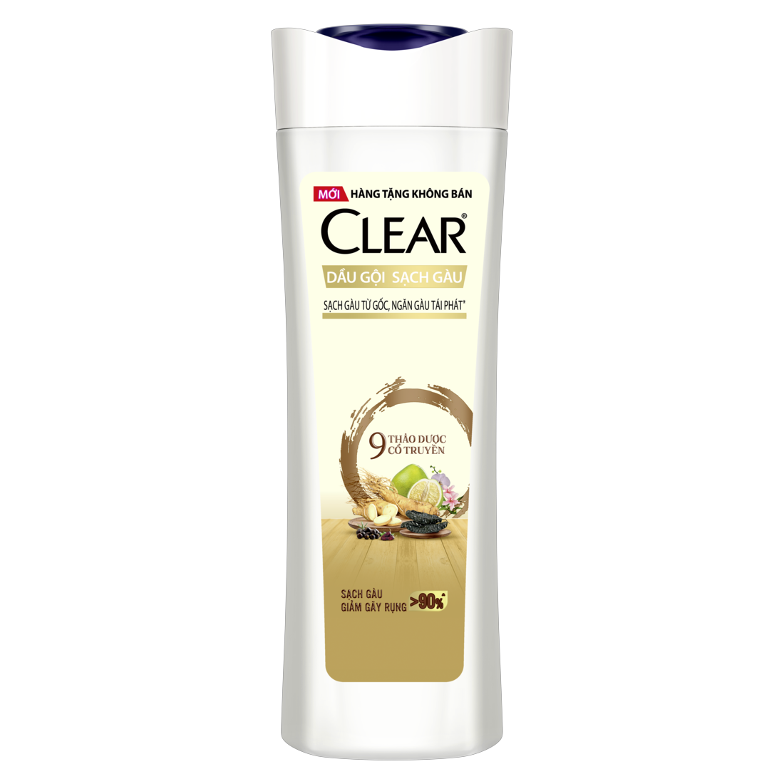 [Hàng tặng không bán - HB Gift] Dầu gội Clear 9 loại thảo dược mới 70g (mẫu ngẫu nhiên)