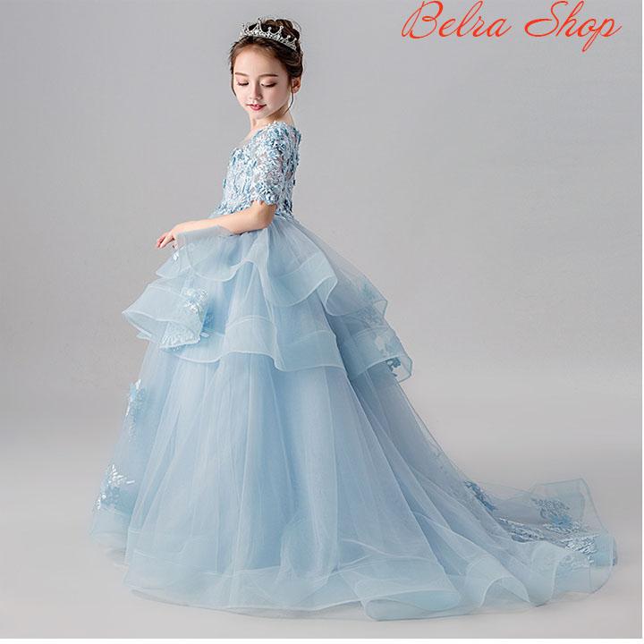 Đầm Công Chúa Cho Bé Cao Cấp Dự Tiệc