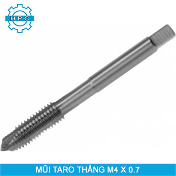 Mũi taro thẳng Volkel 90526 - M 4 x 0.7