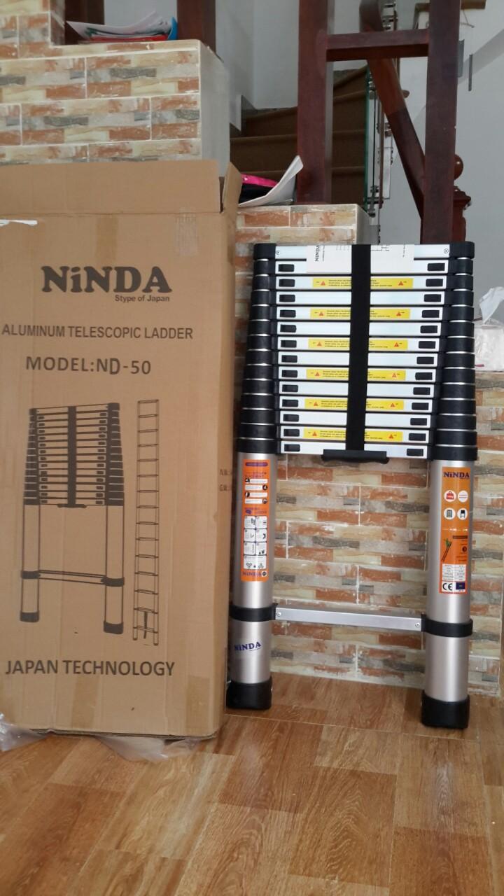 Thang nhôm rút đơn 5m