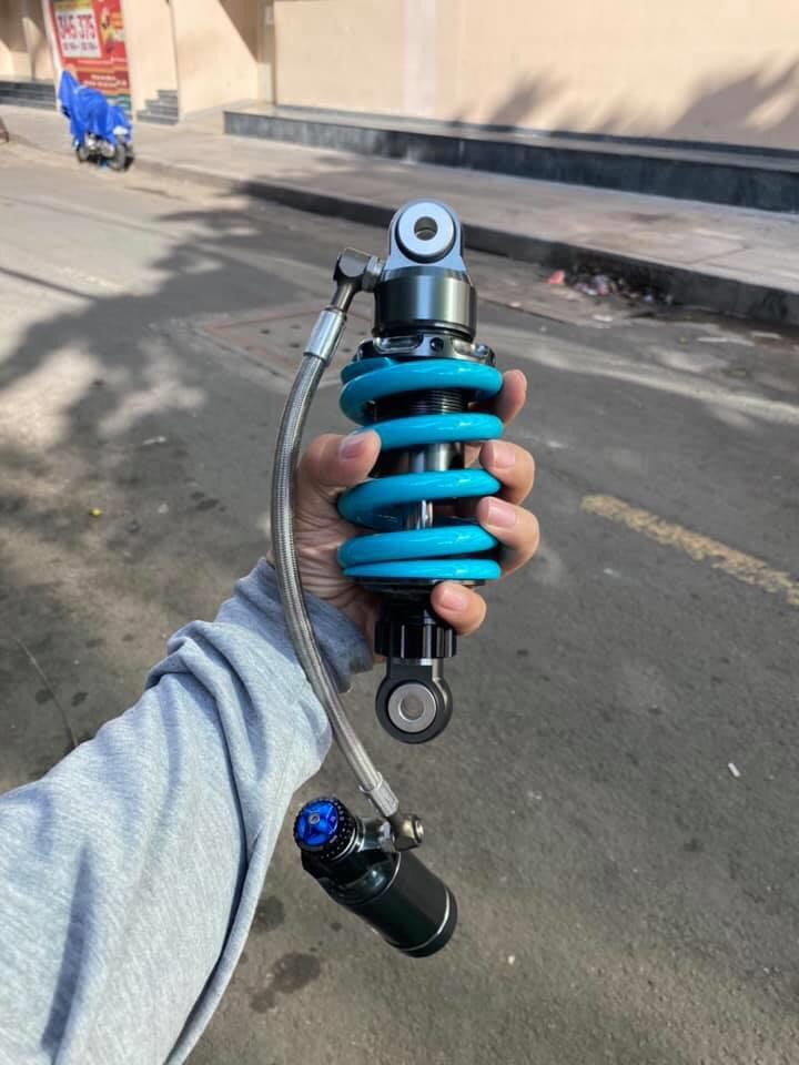 Phuộc nitron bình dầu xoay vision, ex,winner,satria,vario....