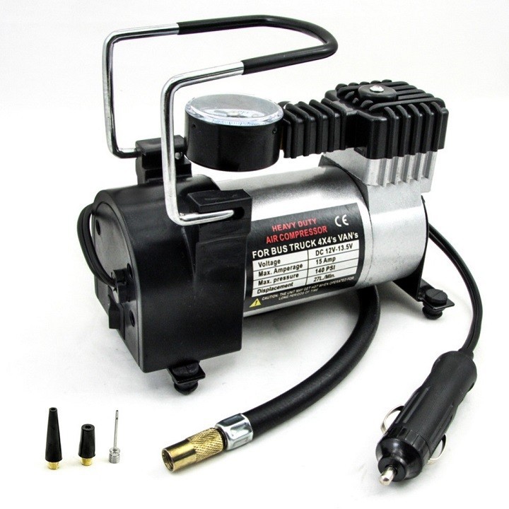 Máy bơm lốp xe ô tô, xe máy dc12v chuyên dụng