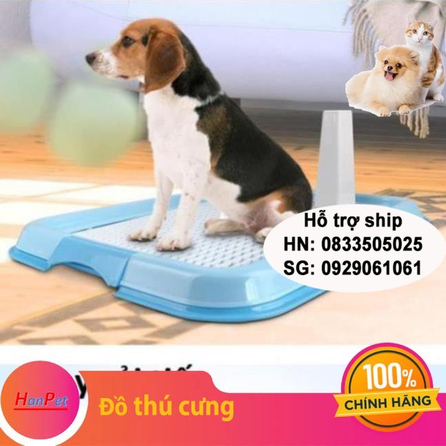 Hanpet - SP1025 - Khay vệ sinh chữ nhật dẹt ( 4711546) khay vệ sinh chó mèo cải tiến- HP10850TC