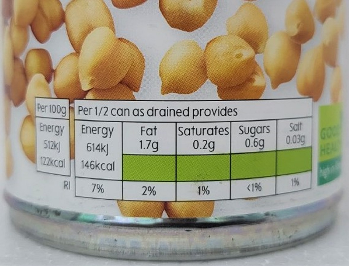 [Hộp 400g] ĐẬU GÀ (ĐẬU RĂNG NGỰA) [U.K] WAITROSE (Garbazo) Chick Peas (atp)