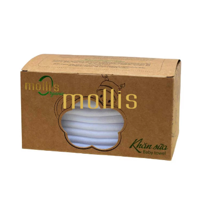 BÁO GIÁ KHĂN TAY COTTON MOLLIS HM50 42 X 30CM 54G | Shopee Lazada Sendo Tiki mới nhất 24 10 KHĂN TAY SỮA TRẺ EM CAO CẤP MOLLIS ORGANIC 30 X 30 CM - P777