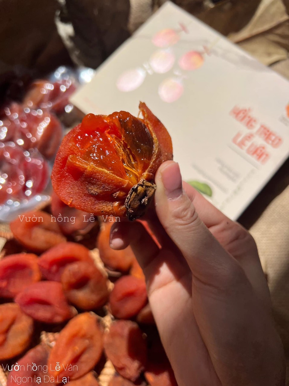 Hồng treo gió Lễ Vân, Đặc Sản Ngon Lạ Đà Lạt