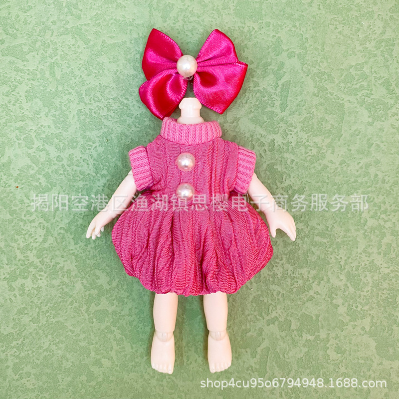 Váy Đầm Búp Bê Baboliy 16cm Animedolls 638