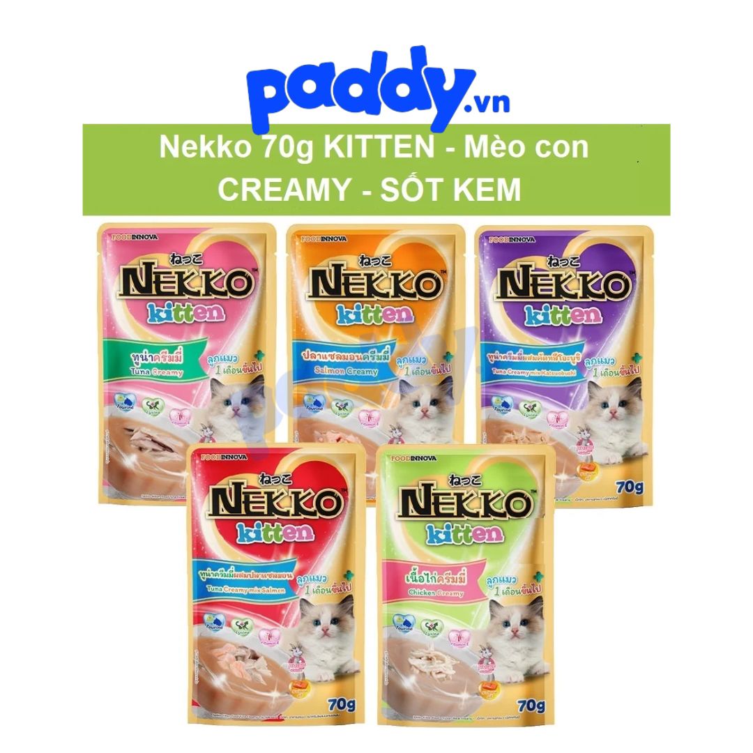 Pate Nekko Kitten Cho Mèo Con (70g)