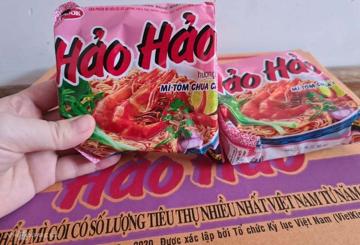 Thùng mì Hảo Hảo vị Tôm Chua Cay 75g Acecook