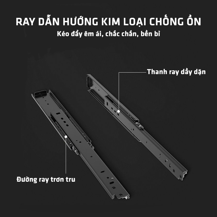 Tủ đầu giường thông minh màu trắng