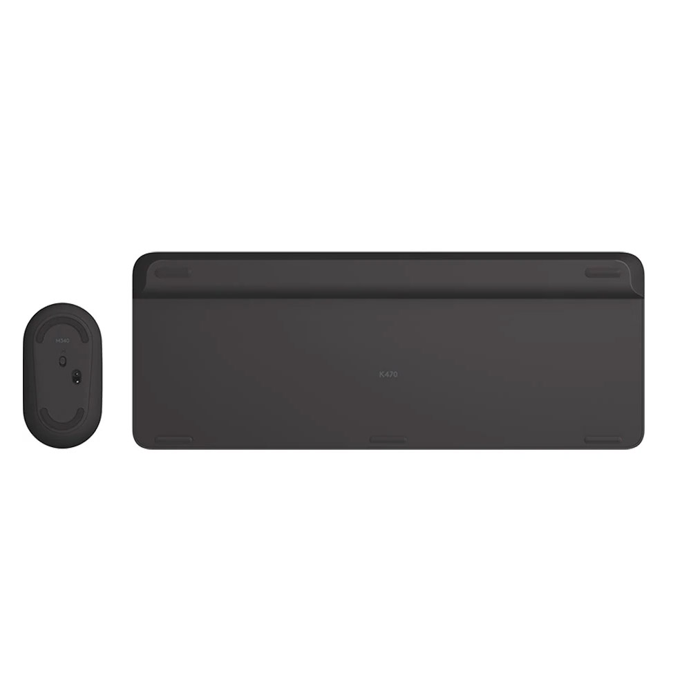 Keyboard + Wireless Mouse Logitech MK470 Slim (Black) - Warranty 12 months