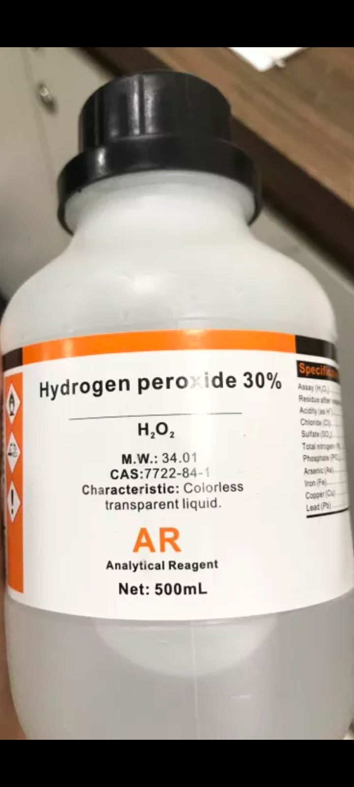 Oxy gìa 30%, hydrogen peroxide h2o2 30%, tẩy trắng làm sạch cực mạnh