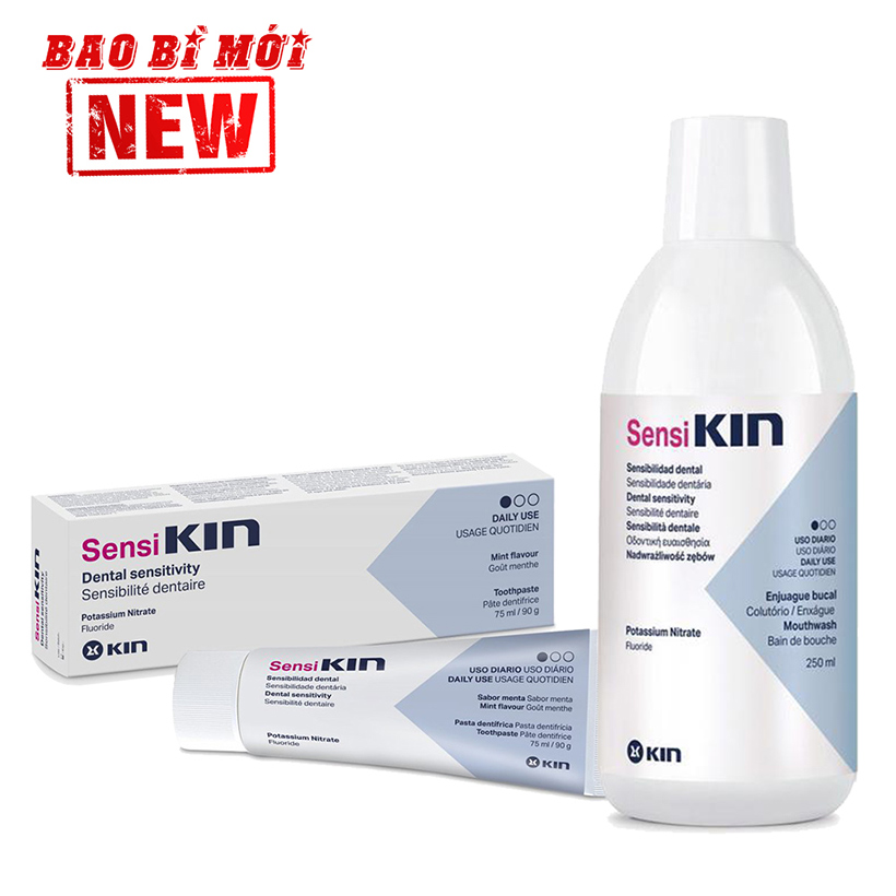 Kem đánh răng ngăn ngừa ê buốt Sensikin 75ml