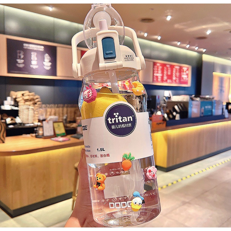 STICKER 3D HÌNH DÁN NỔI VÀO BÌNH NƯỚC SIÊU DỄ THƯƠNG