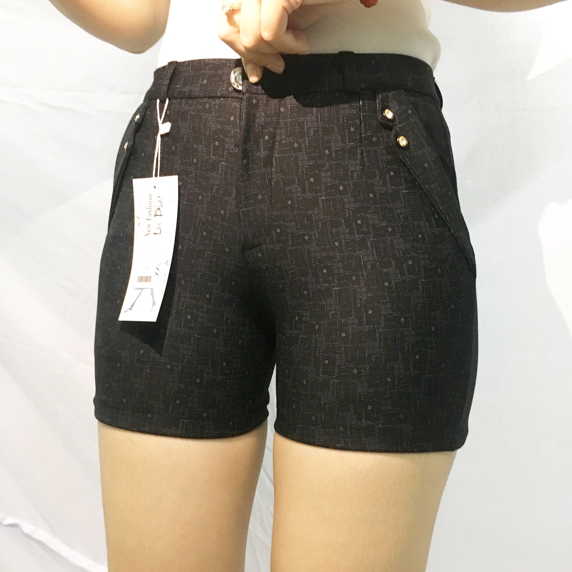 [HCM]Quần shot karo hàn quốc