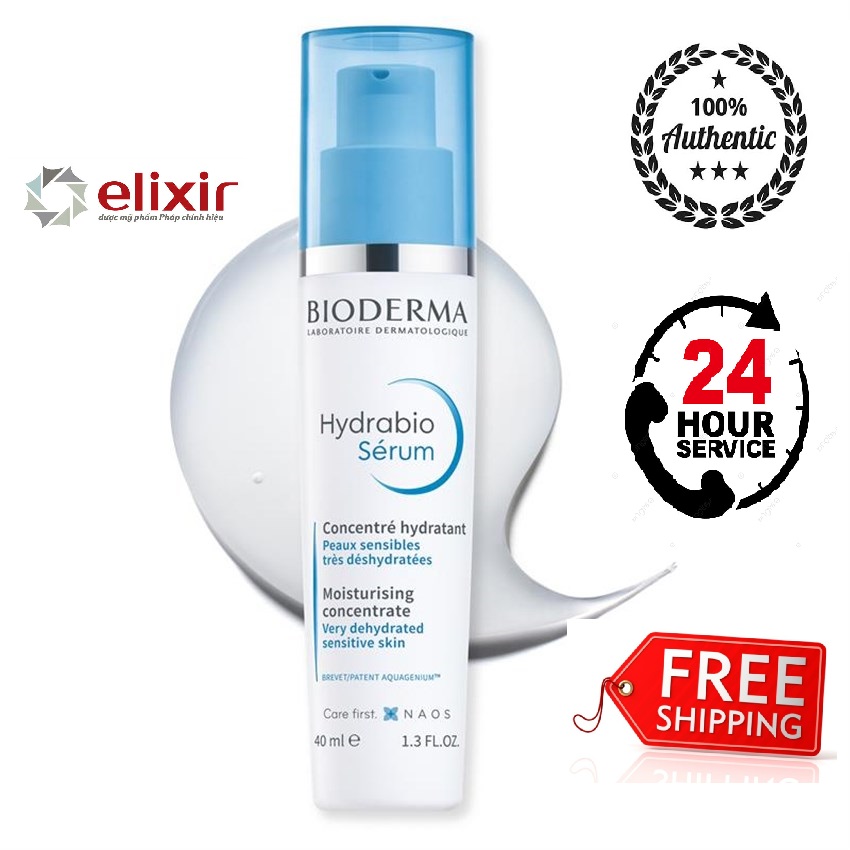 [Freeship] Serum dưỡng ẩm chuyên sâu Hydrabio Sérum Bioderma Concentrate 40ml Pháp – cam kết chất lượng – date mới