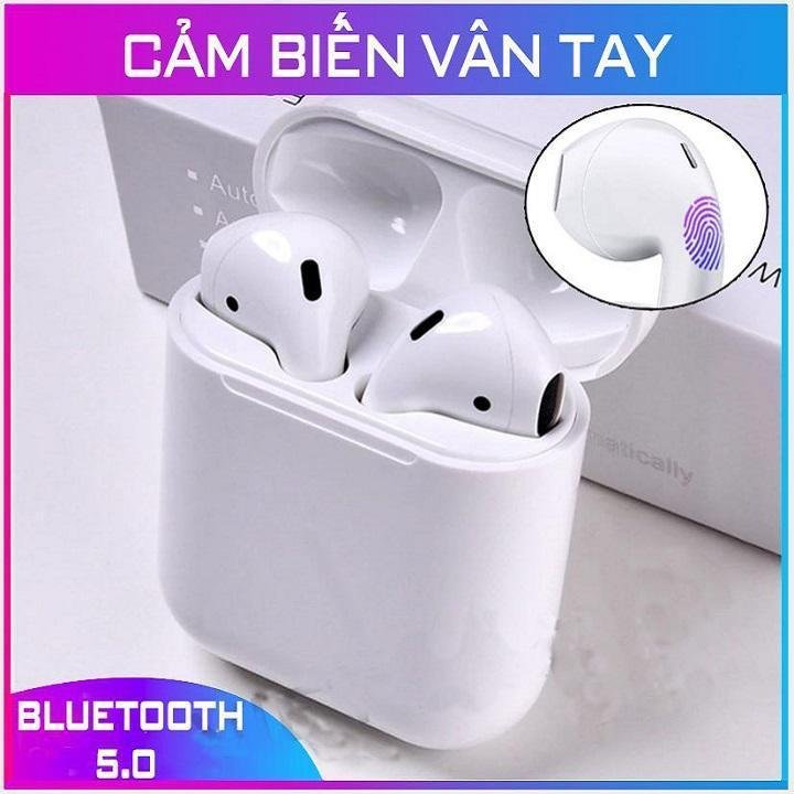 Tai Nghe i12 TWS 5.0 - Bluetooth Kết Nối thông minh nghe cực hay - tai nghe i12