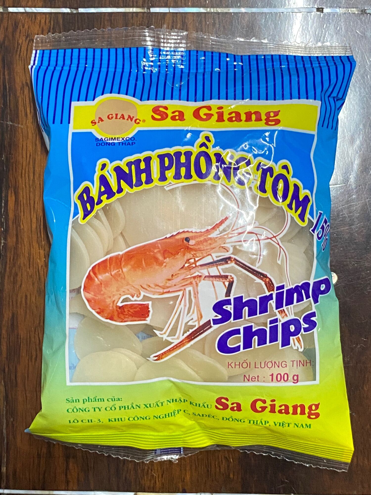 Phồng Tôm Sa Giang (100g)