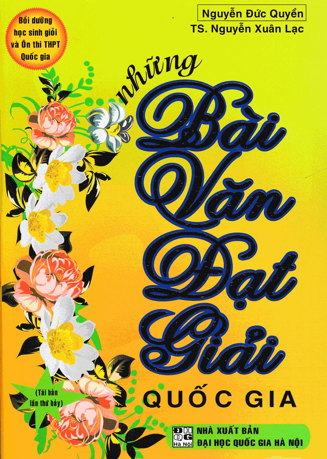 [HCM]Những Bài Văn Đạt Giải Quốc Gia
