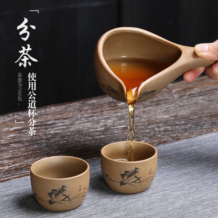 Bộ Ấm Chén Cối Xay – Kèm Hộp Quà