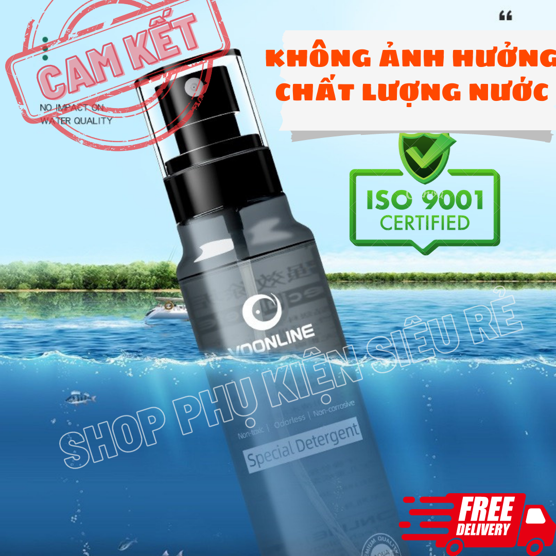 Dung dịch tẩy cặn Canxi Voonline dành cho bể cá