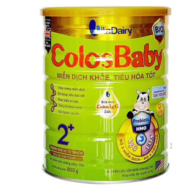 Sữa Colosbaby Bio Gold 2+ 800G