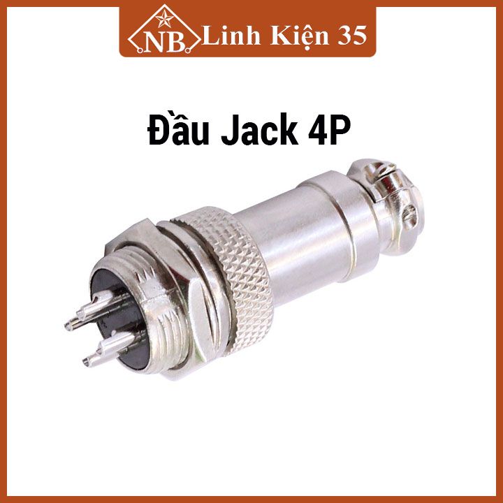 Đầu jack tay hàn gx16 chuyển nguồn 250v-10a đủ loại 2 chân, 3 chân, 4 chân, 5 chân, 6 chân, 8 chân