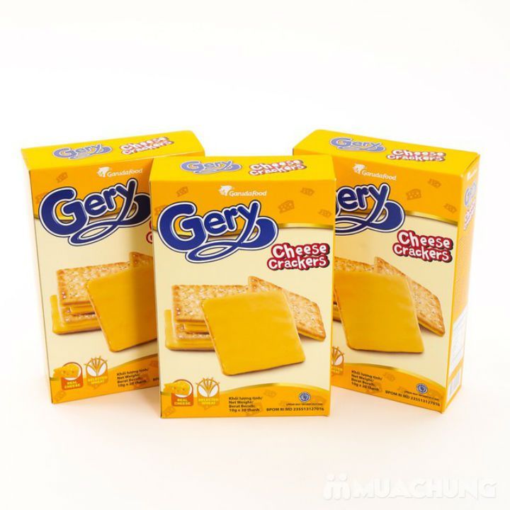 Combo 3 hộp Bánh Gery Phô Mai