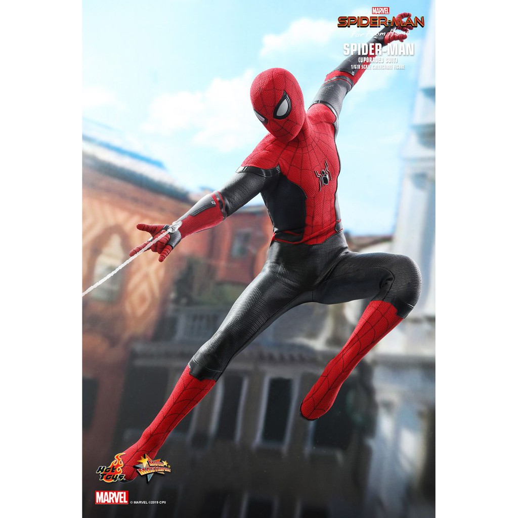 [HCM][Order báo giá] Mô hình chính hãng Hottoys MMS542: Spiderman (Upgrade suit)