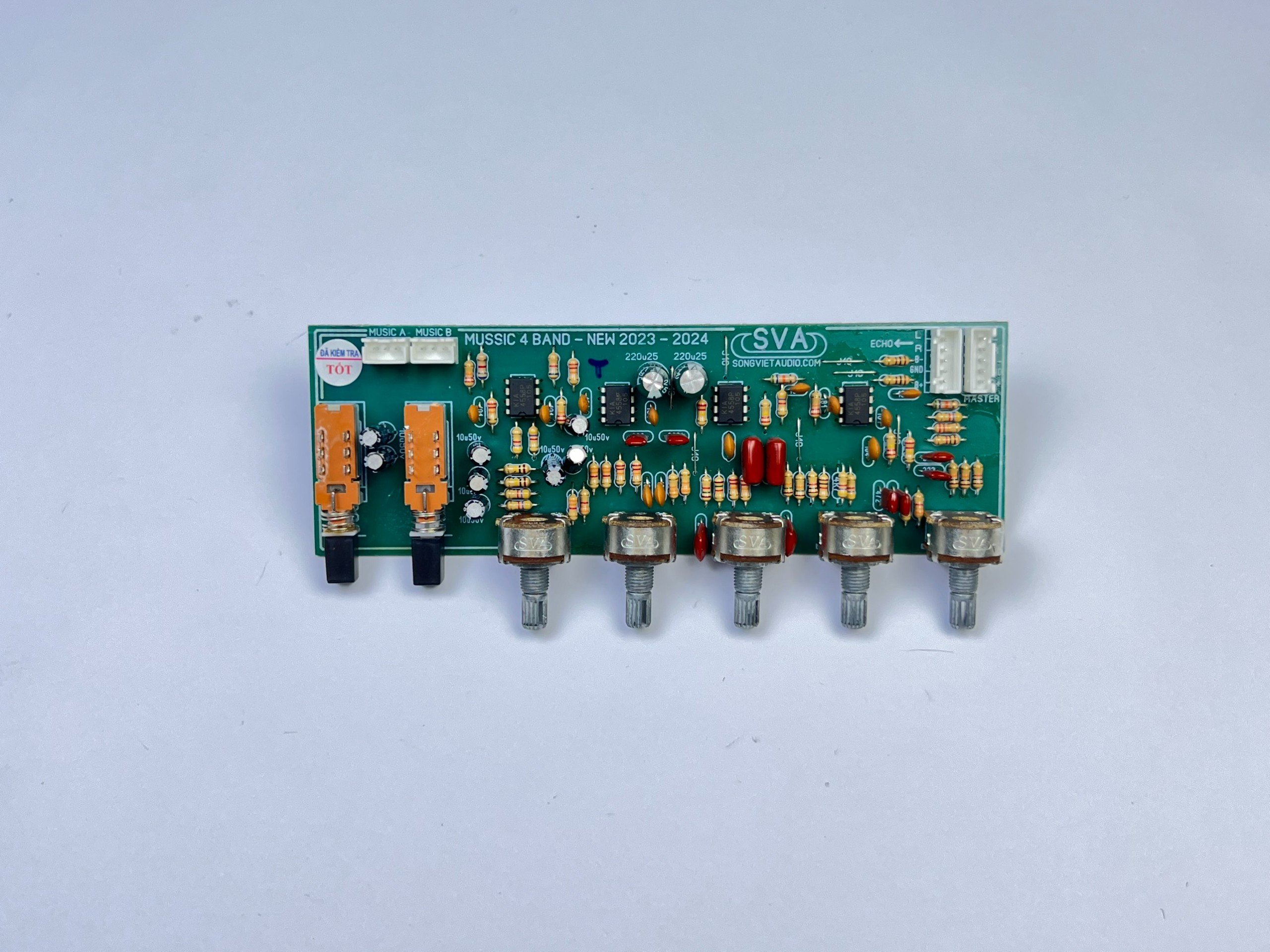 MẠCH MUSIC 4IC 4 BAND - KÈM DÂY