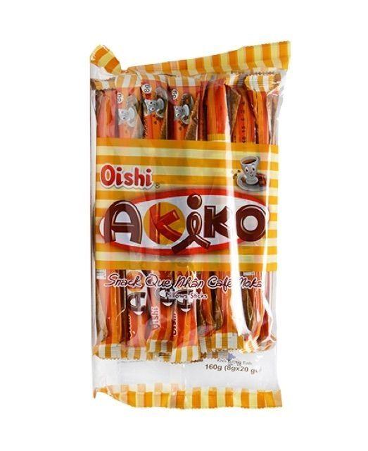 Bịch bánh que Akiko. Mỗi bịch gồm 20 que bánh ống nhân kem Akiko của oshi có 6 vị - Đồ Ăn Vặt Giá Rẻ