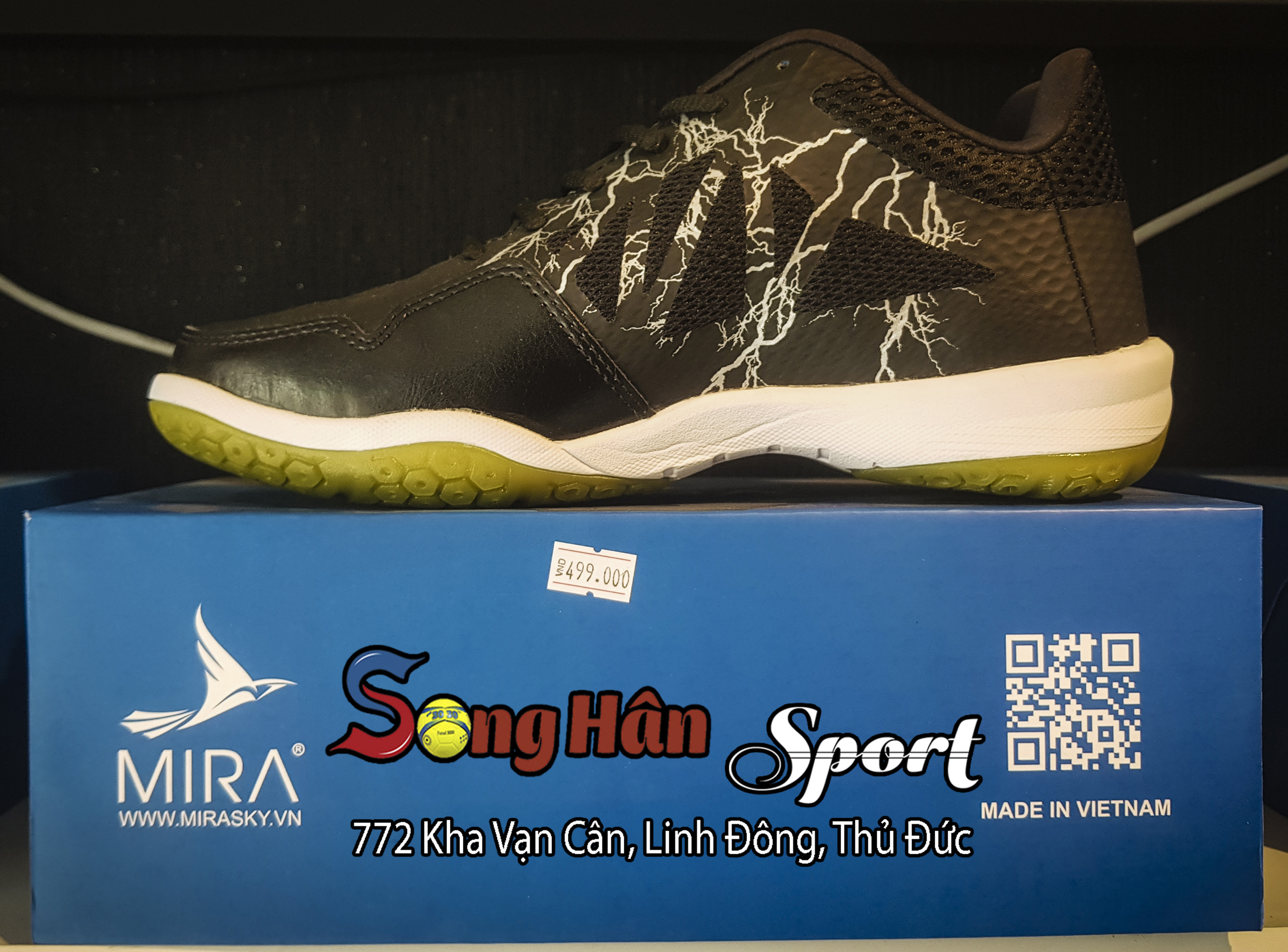 Giày cầu lông Mira Lightning (Bền - nhẹ - êm)