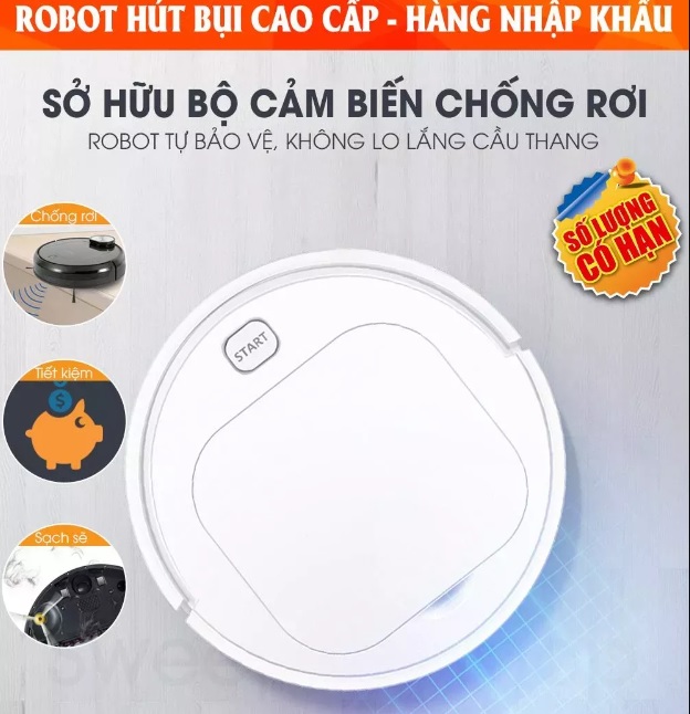 ROBOT HÚT BỤI LAU NHÀ ROBOT HÚT BỤI TỰ ĐỘNG THÔNG MINH nhất 2023 Tự động phát hiện các đồ nội thất, dễ dàng làm sạch các vị trí như giường, tủ, ghế sofa.BẢO HÀNH 12 THÁNG