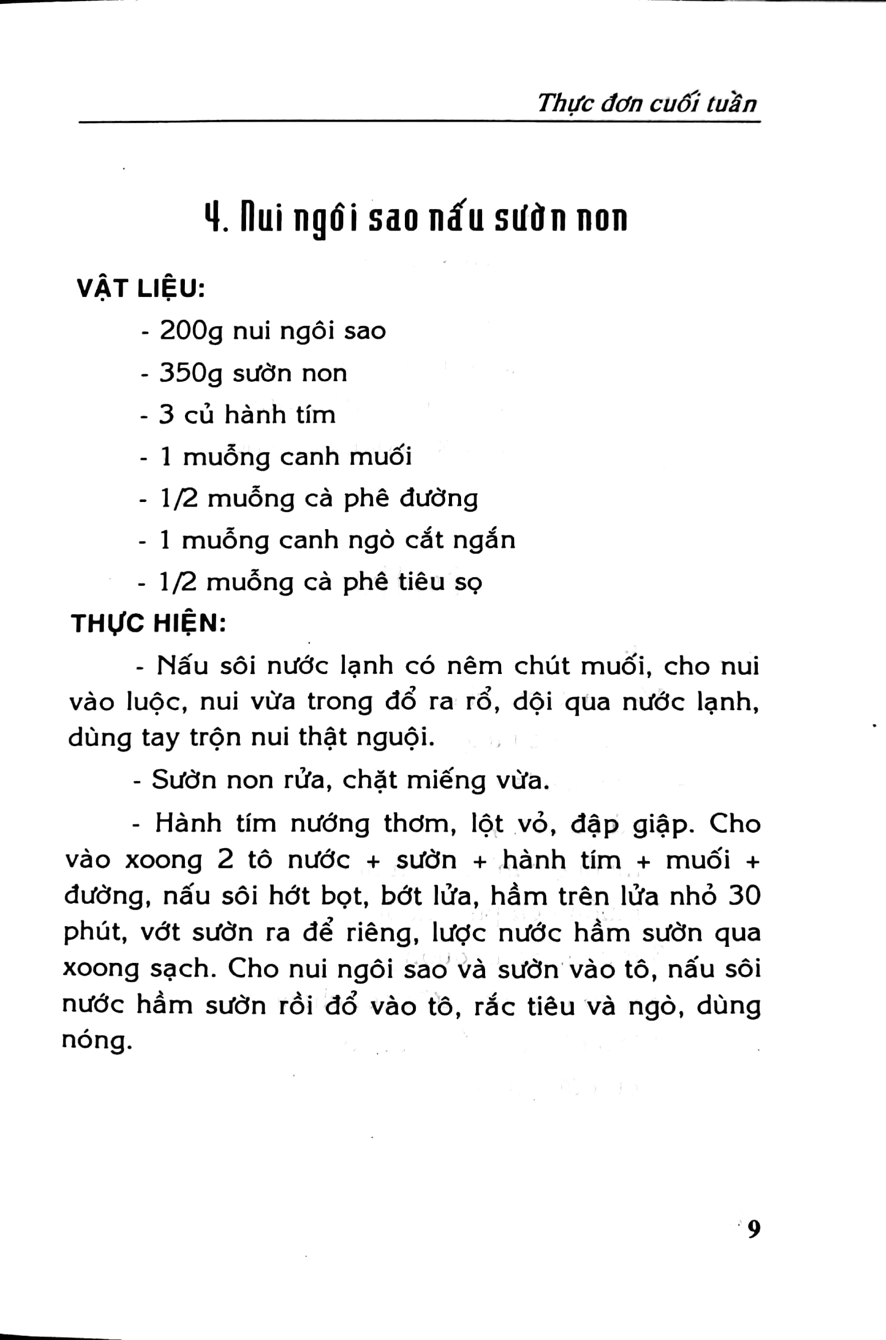 Fahasa - Thực Đơn Cuối Tuần