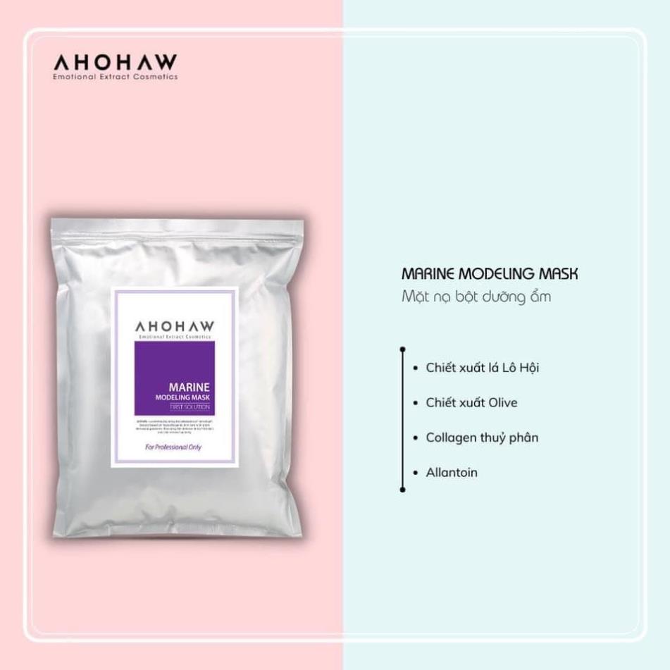 Mặt nạ bột cấp ẩm marine modeling mask ahohaw