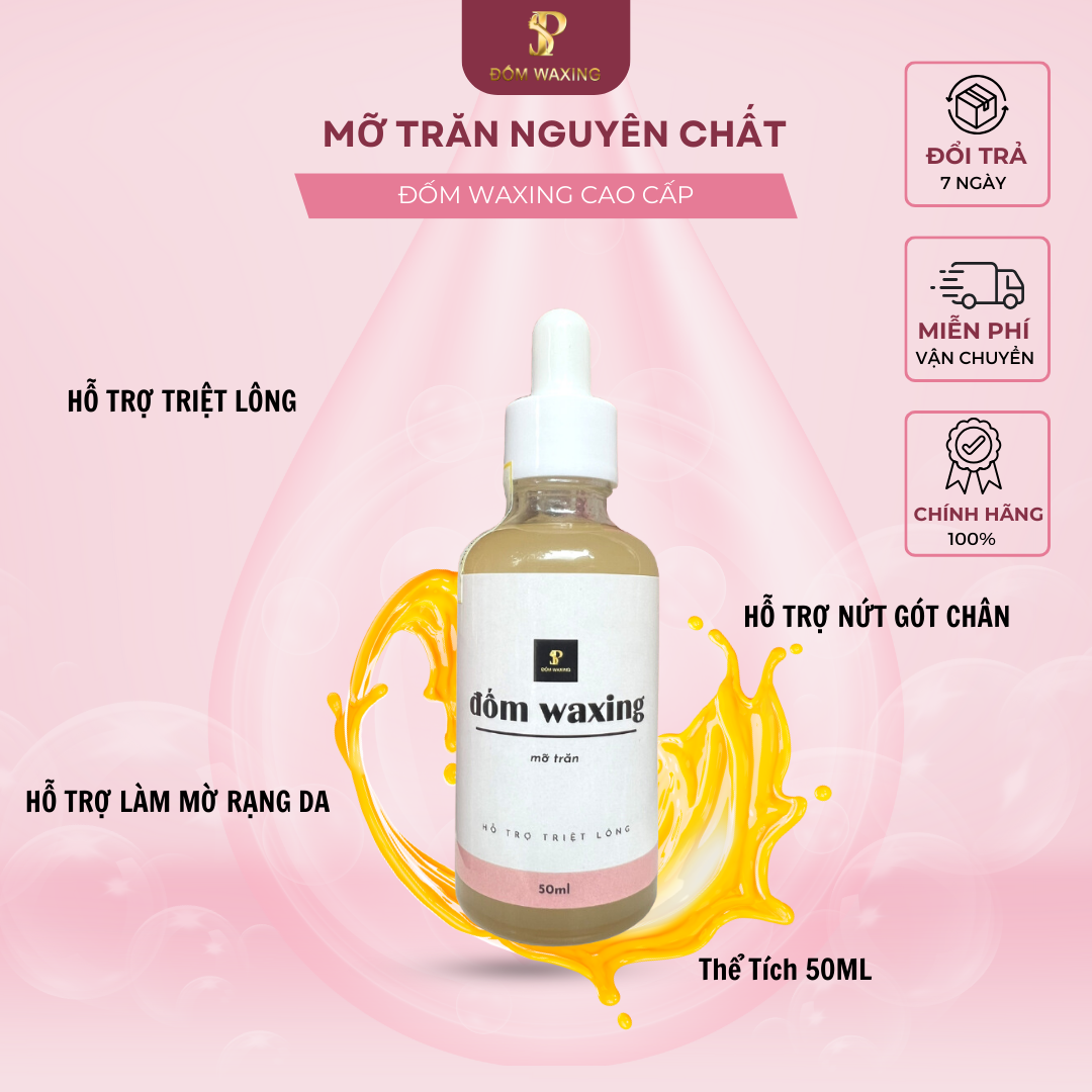 50ml Mỡ Trăn Nguyên Chất Triệt Lông Date Mới Nhất