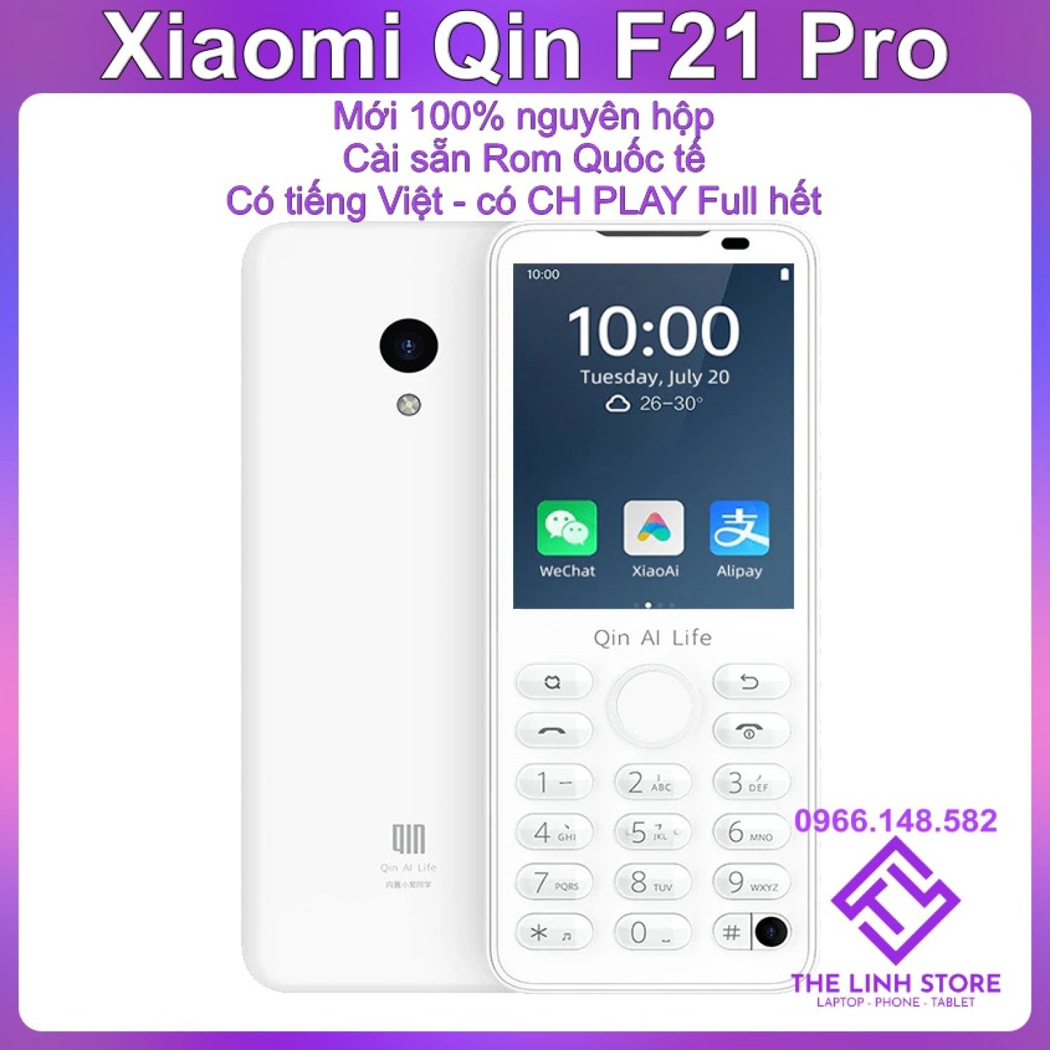 Điện thoại Xiaomi Qin F21 Pro mới 100 nguyên hộp Cài sẵn tiếng Việt