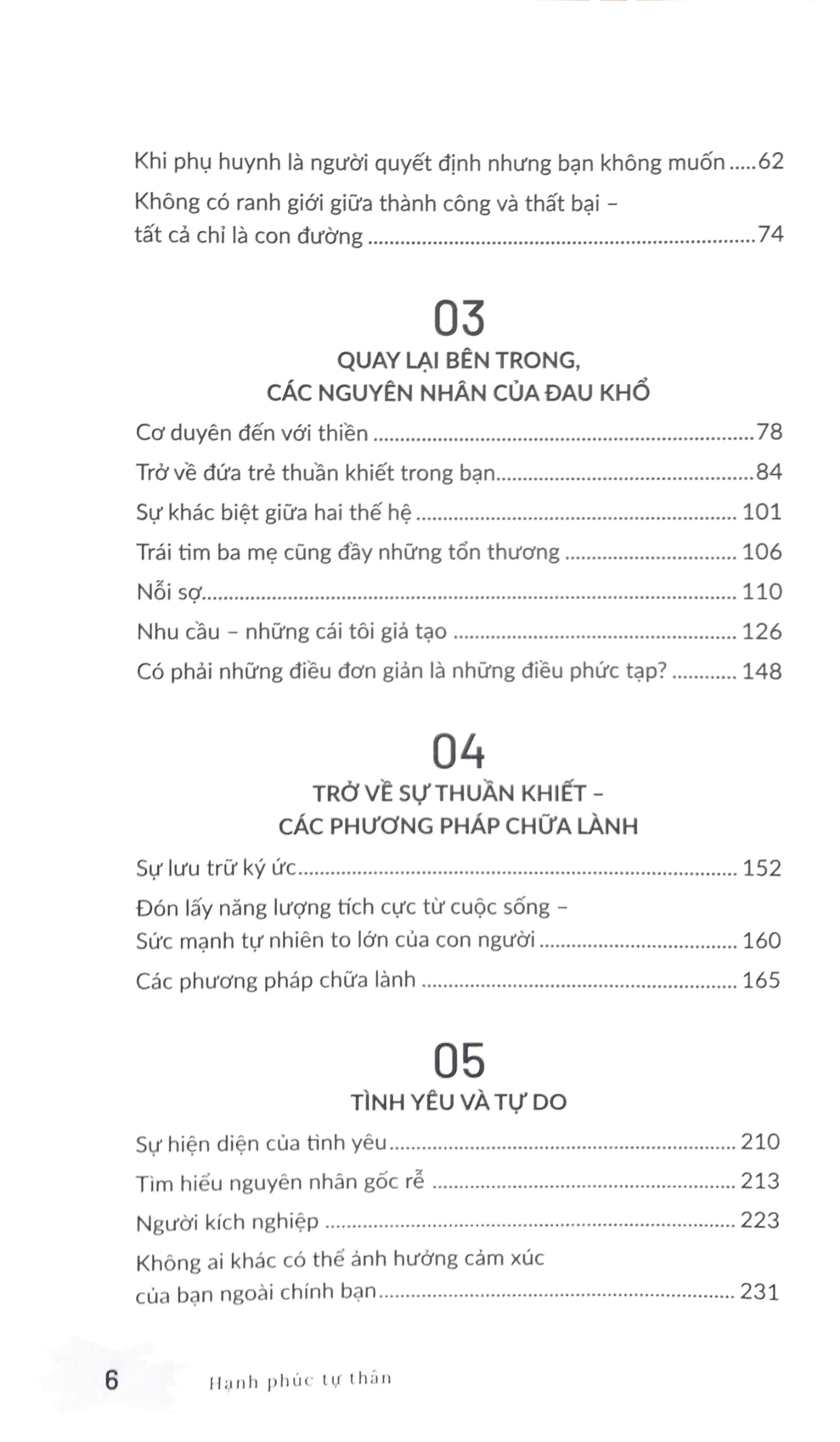 Sách - Hạnh Phúc Tự Thân