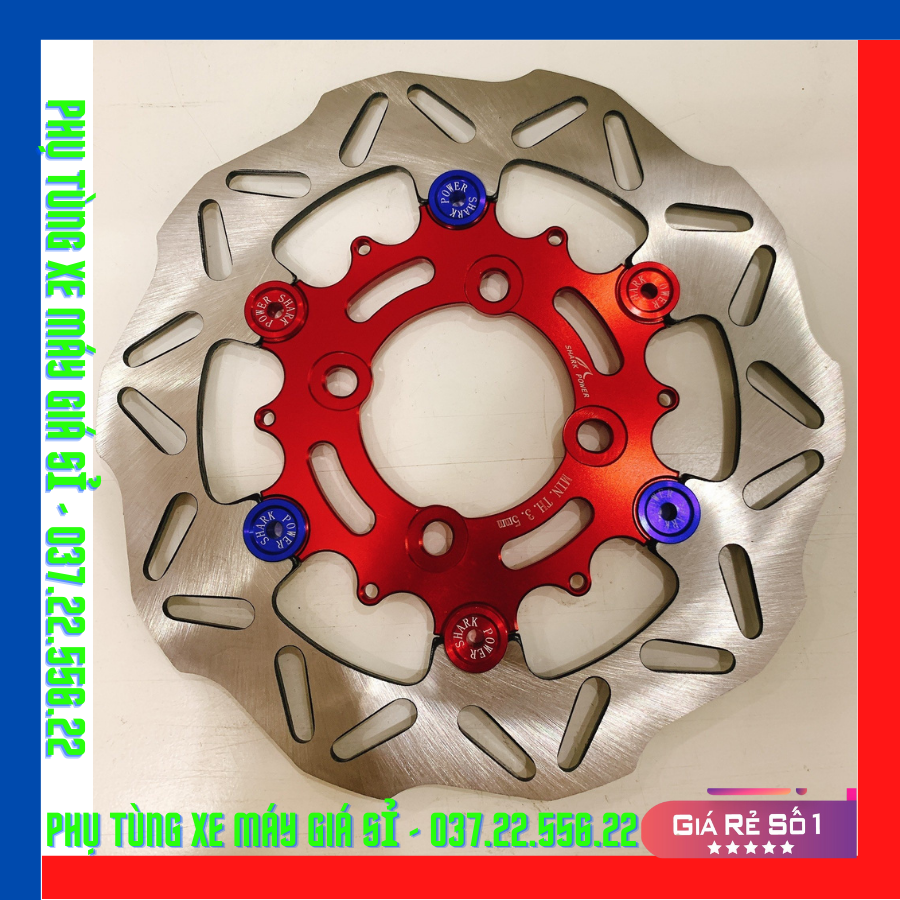 Đĩa thắng Garfel + Tay thắng Biker thông dụng