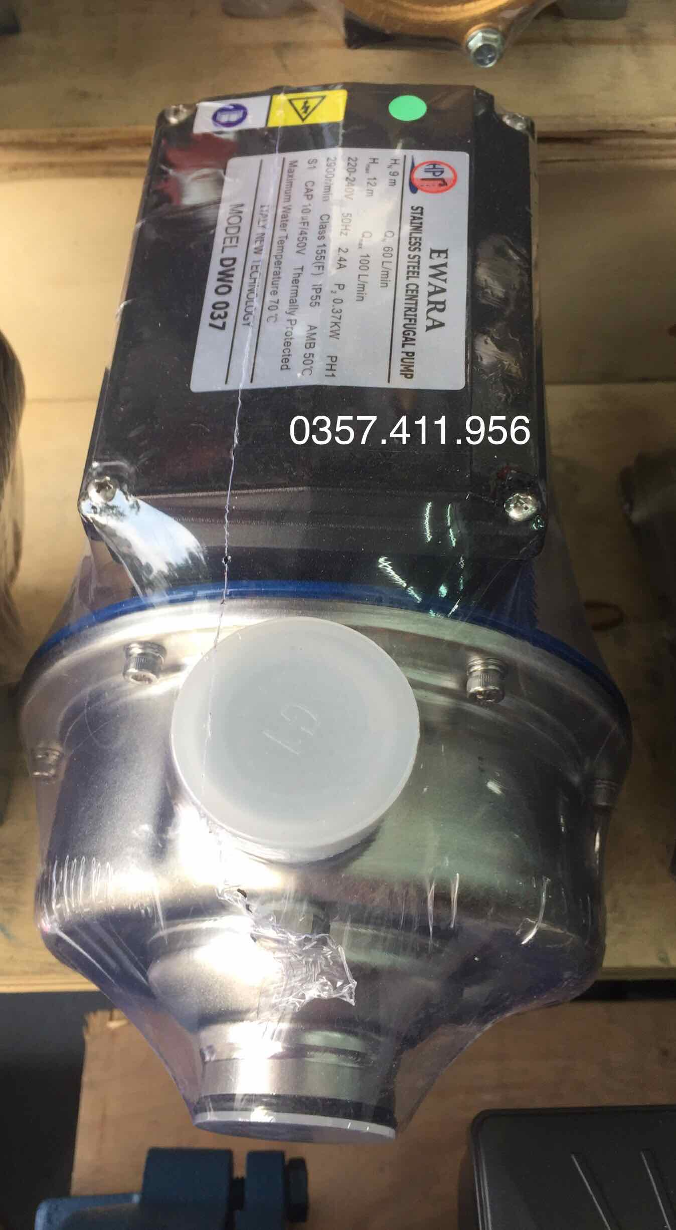 máy bơm nước ly tâm cánh hở EWARA 370w