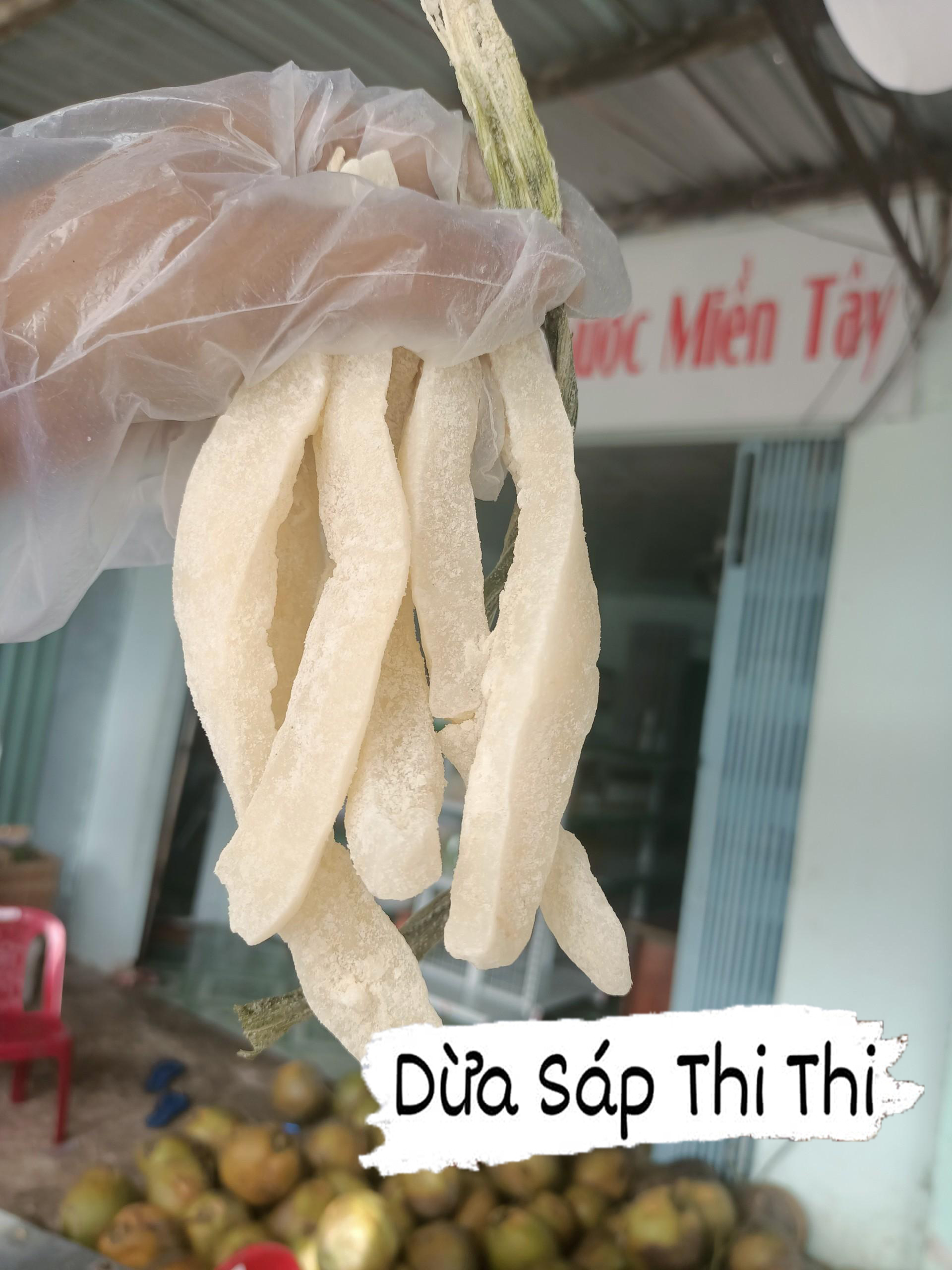 150Gr Mứt Dừa Sáp Loại 1 Vị lá Dứa
