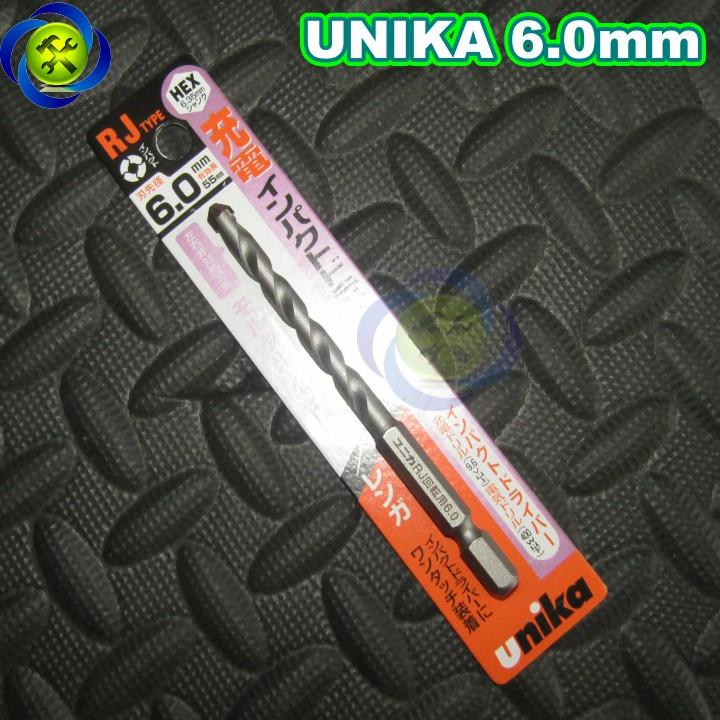 [HCM]Mũi khoan tường Unika 6mm RJ 6.0 x 100 đuôi lục giác