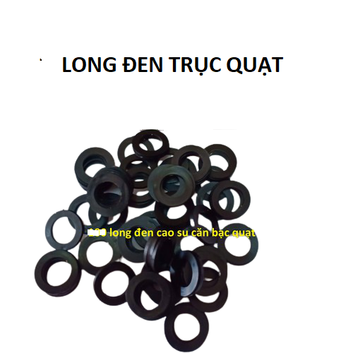 20 long đen căn bạc quạt - long đen quạt trục 8mm