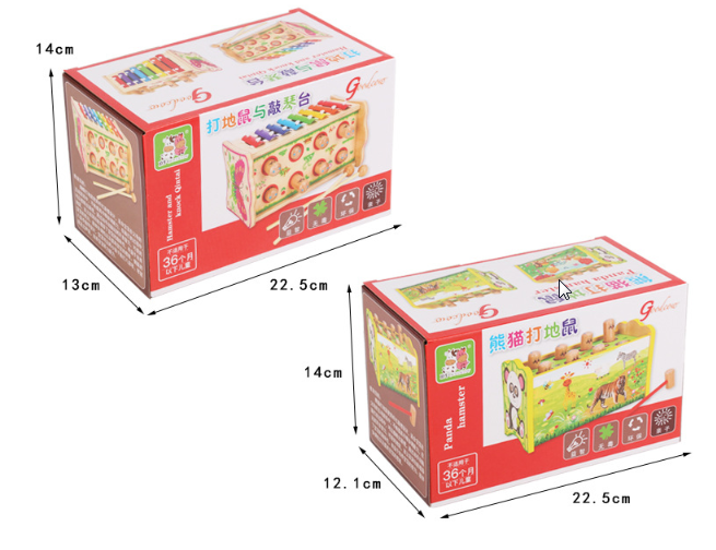 Đồ chơi Đập Chuột 8 Con Kèm Đàn 8 Thanh Xylophone