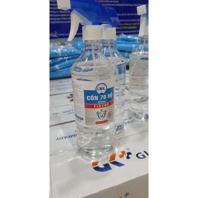Cồn y tế sát khuẩn 70 độ chai có vòi xịt 1000ml .