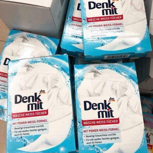 Miếng tẩy trắng quần áo Denkmit của Đức