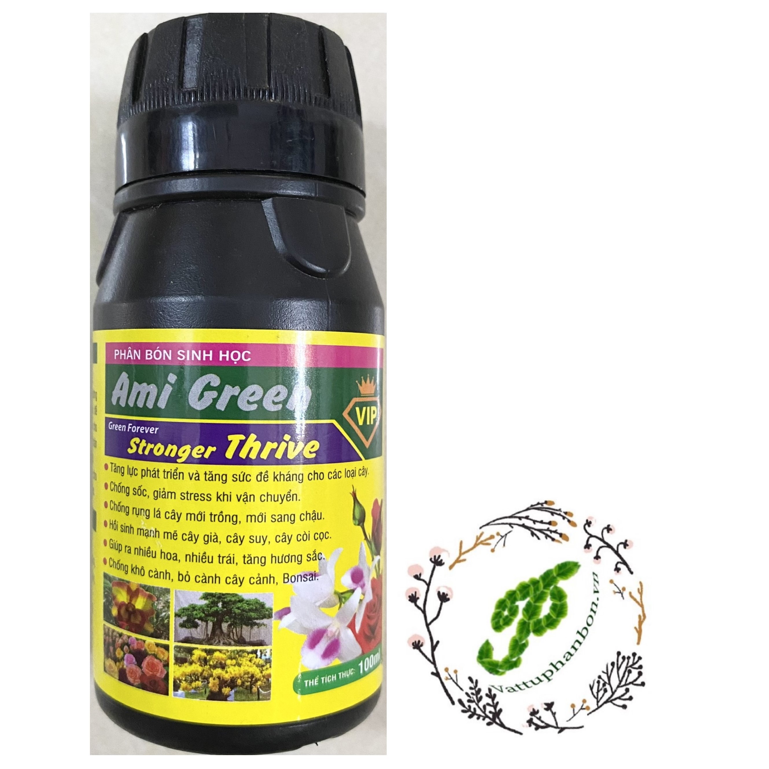 Ami green stronger thrive - phân bón sinh học - #055a# 100ml