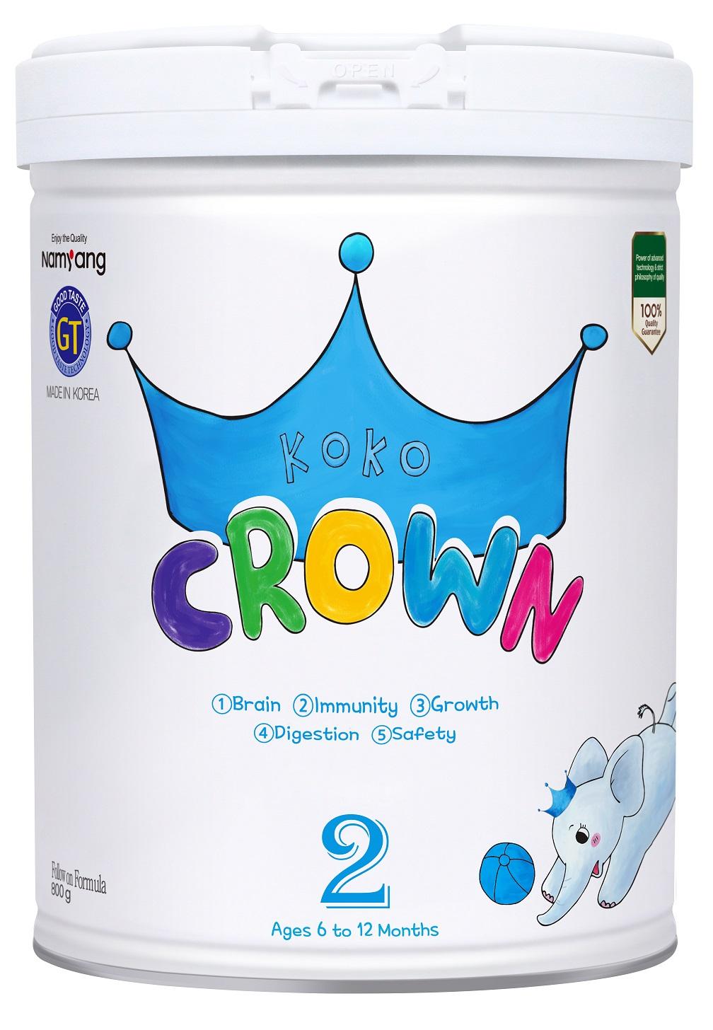 Sữa bột dinh dưỡng cho trẻ KOKO CROWN 2 800g