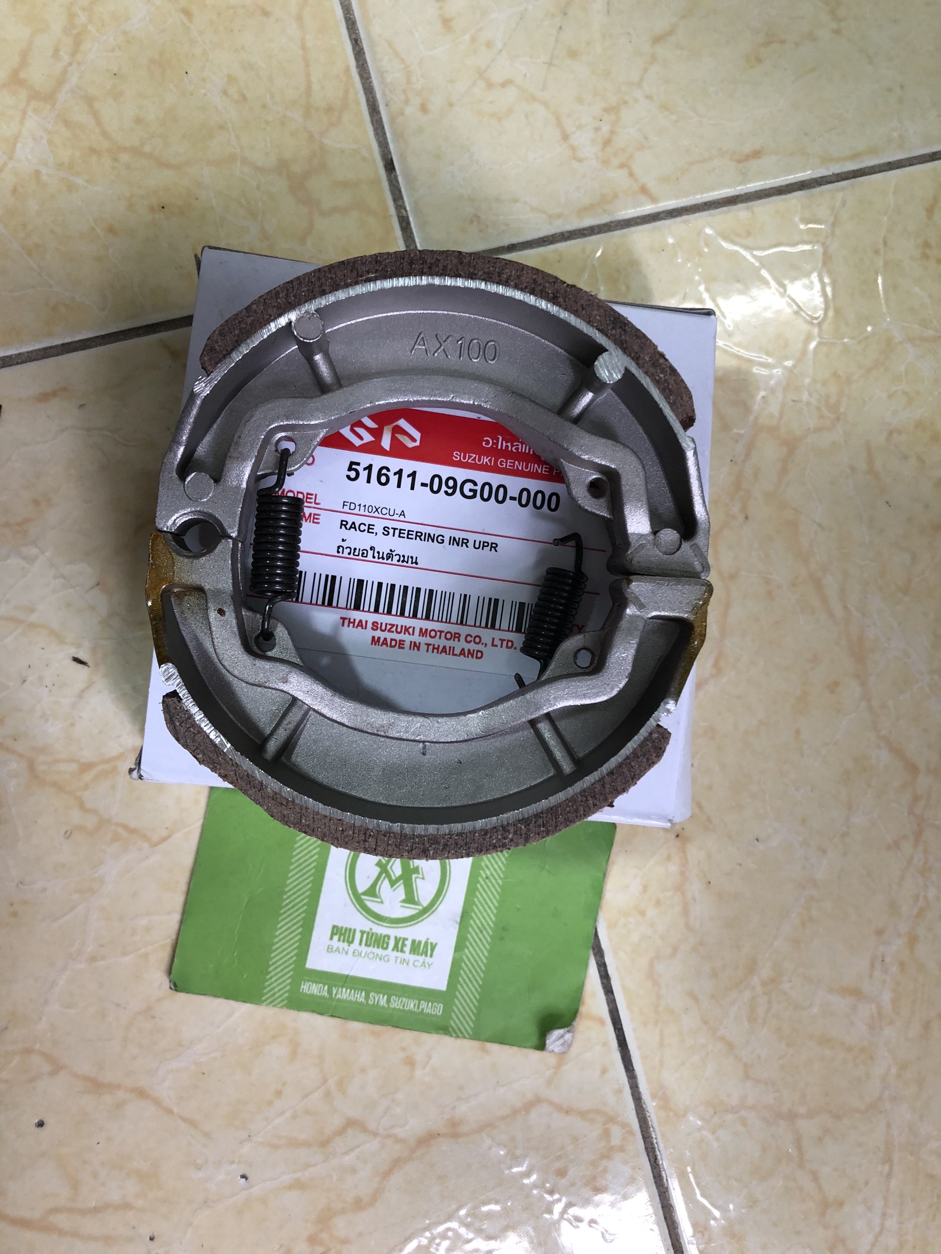 Bố Thắng Đùm (Phanh Cơ) Suzuki Smash/Viva/Shogun